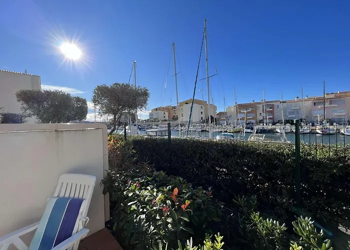 アパート Au Cap D'agde Avec Parking, Piscine Et Terrasse - Fr-1-702-2